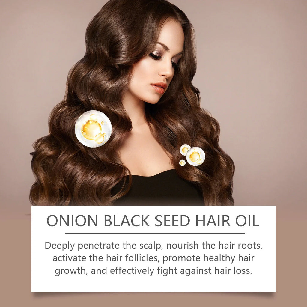 100ml hair essential oil bottle with applicator accessories for hair treatment