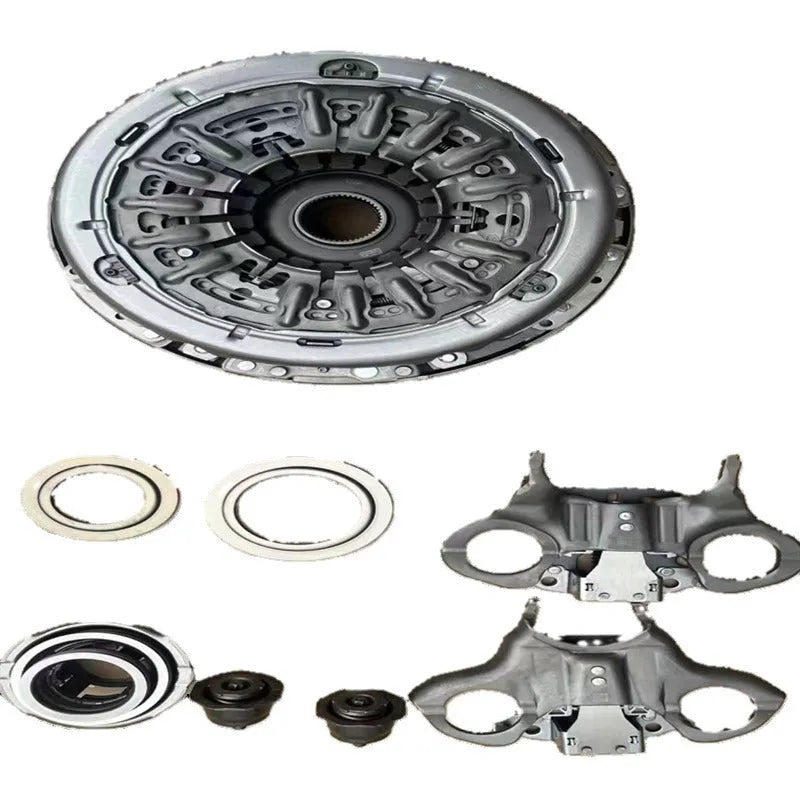 6DCT250 dual clutch and kit assembly with pickling plate construction for automatic clutch replacement