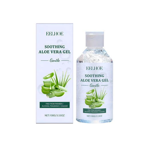 100g tube of aloe vera gel with moisturising ingredients for facial skincare