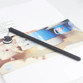 Pendant gel pen with 0.5mm tip, Cookies series design, black and white colours, plastic case 17.2cm