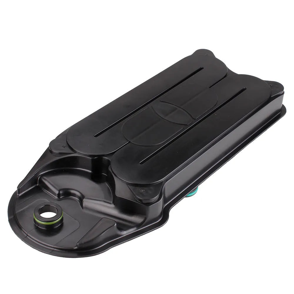 Black automotive ventilation filter for Ram trucks with Cummins diesel engines