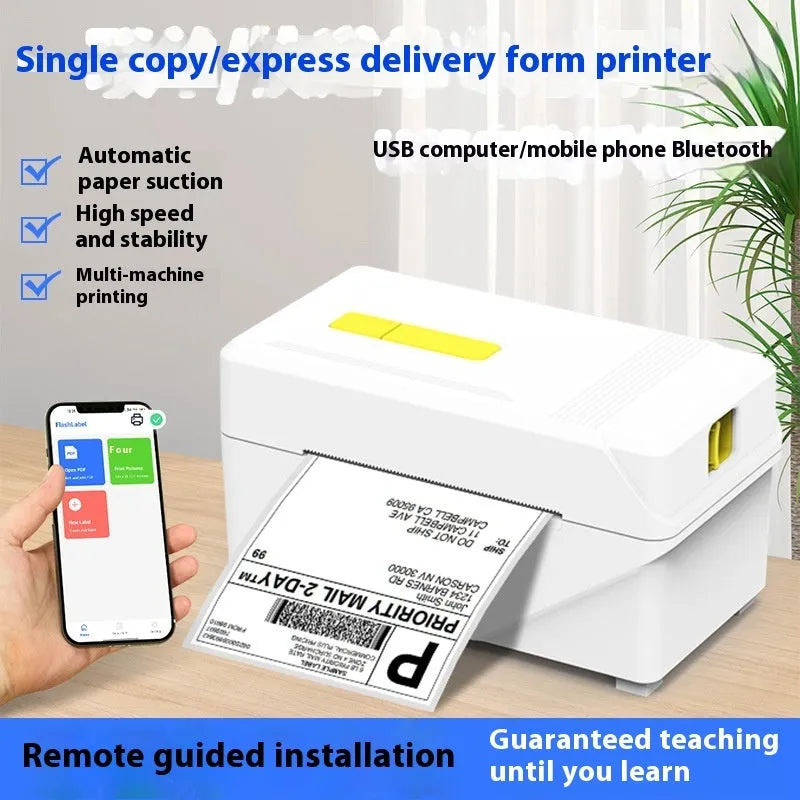 FlashLabel Thermal Express Label Printer unit for shipping labels with USB connection