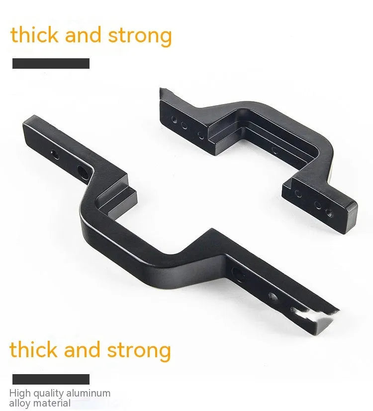 Black aluminium alloy LED reverse lamp bracket for Wrangler Jeep vehicles
