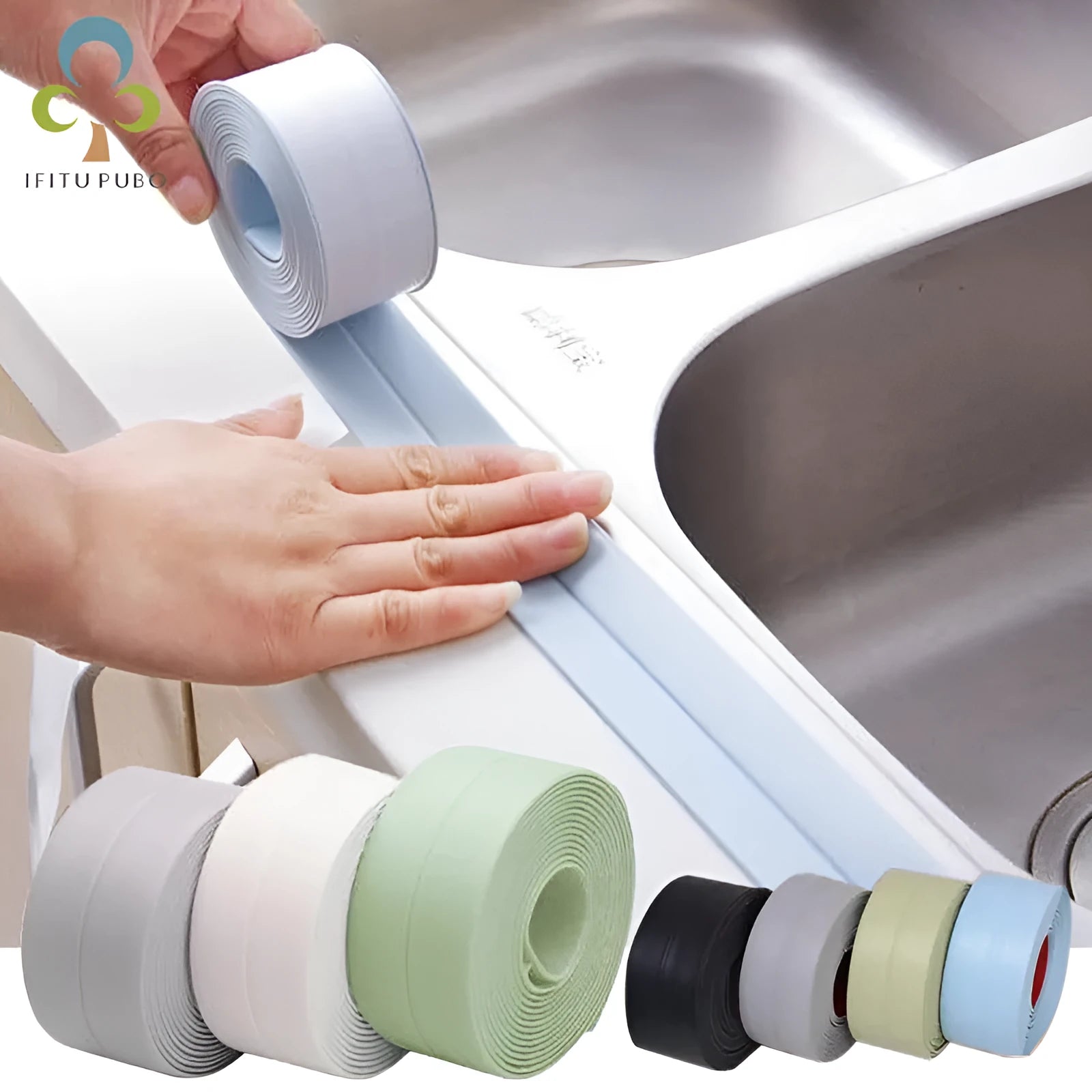 PVC wall corner protection sticker 3.8cm wide x 3.2m long, waterproof, mildproof, anti-collision strip for kitchen