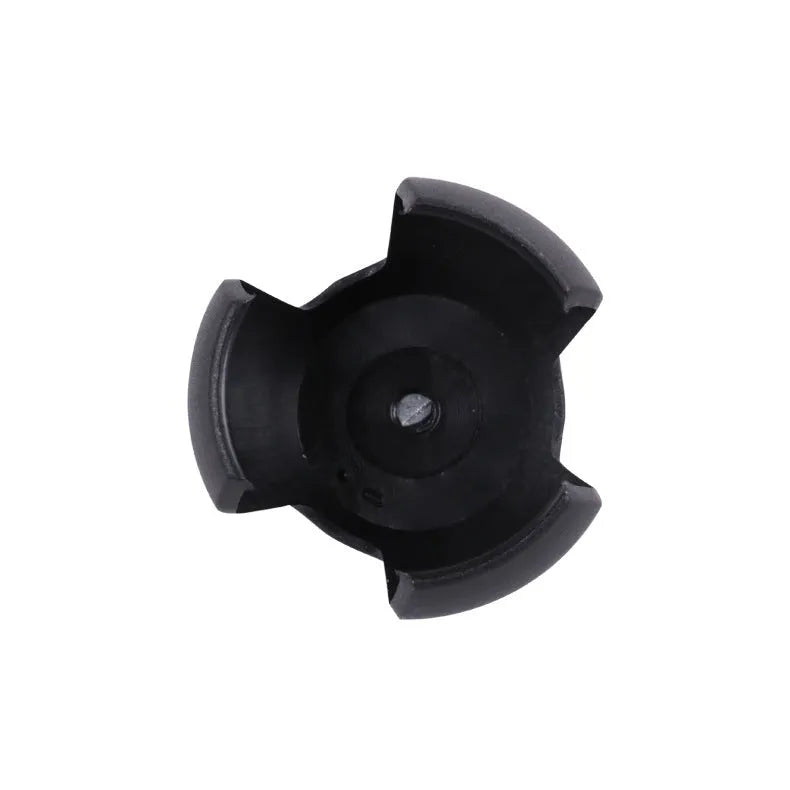 Black golf ball picker tool with clip and storage seat weighing 60g