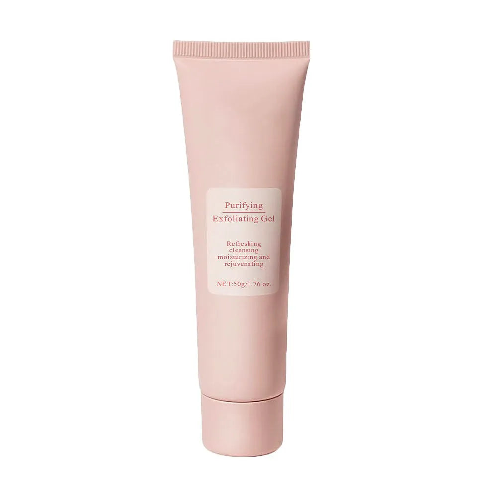 132g jar of moisturising exfoliating gel facial scrub for all skin types