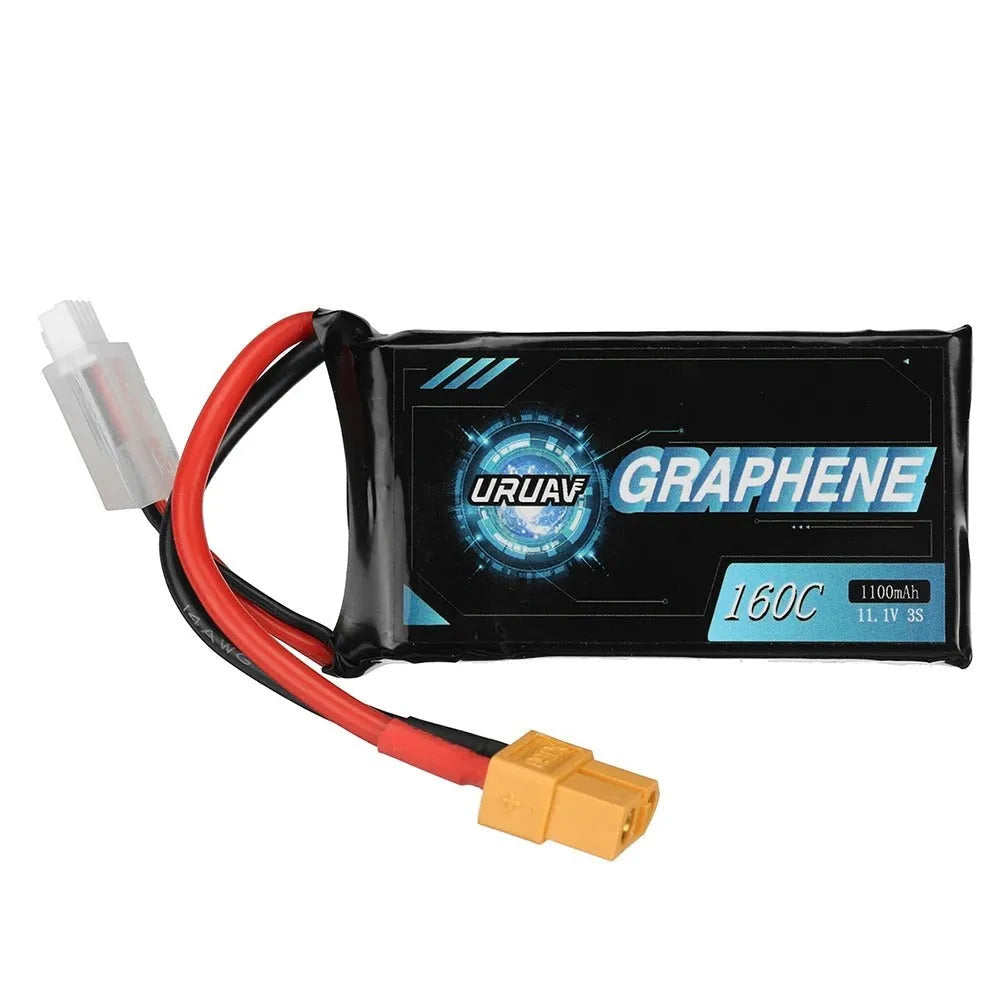 7.4V 1200mAh lithium battery for RC model cars and ships