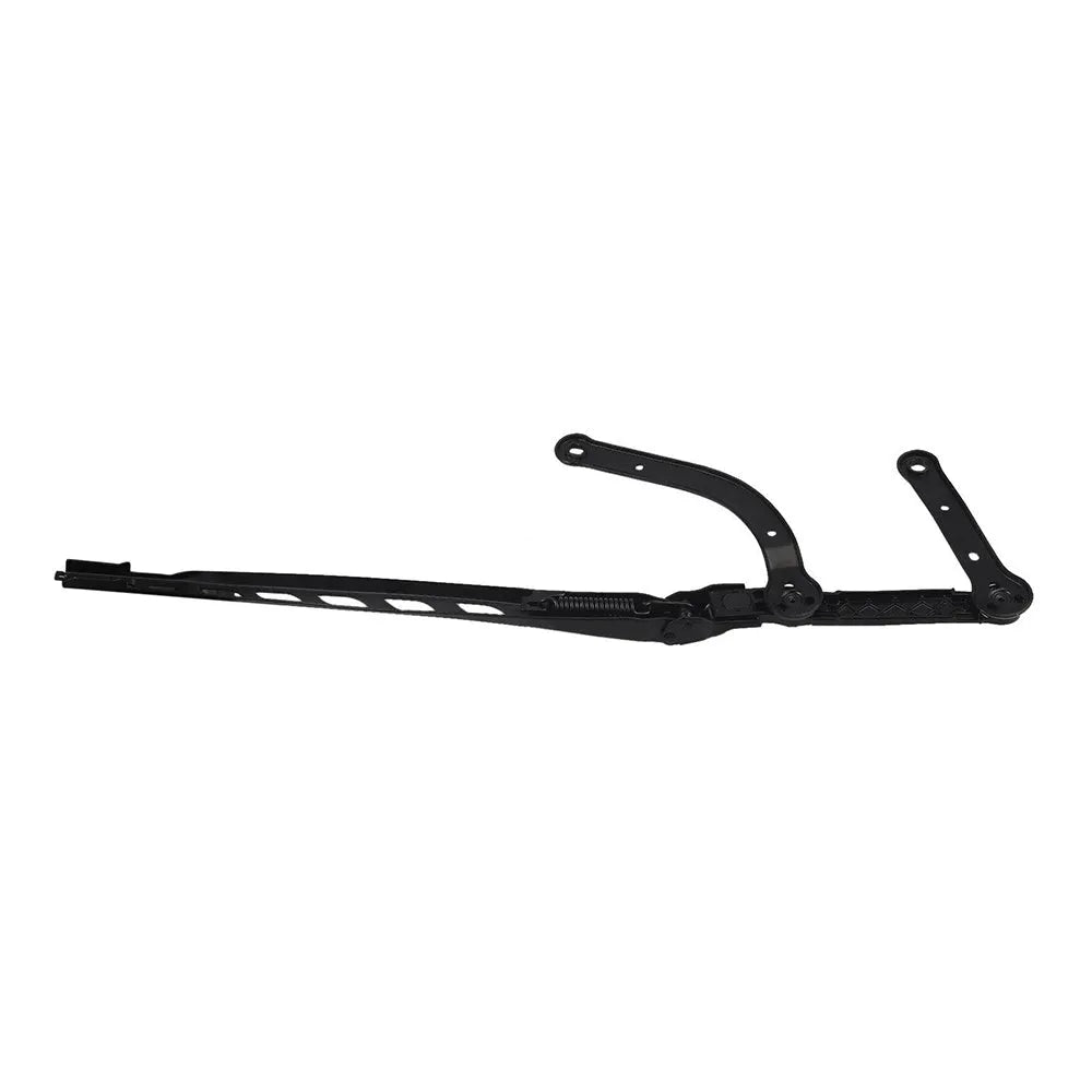 BMW E60 5 Series front right wiper arm, a black automobile spare part.