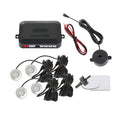 4-probe buzzer reversing radar system with sensors, control module, and installation tools for car parking safety