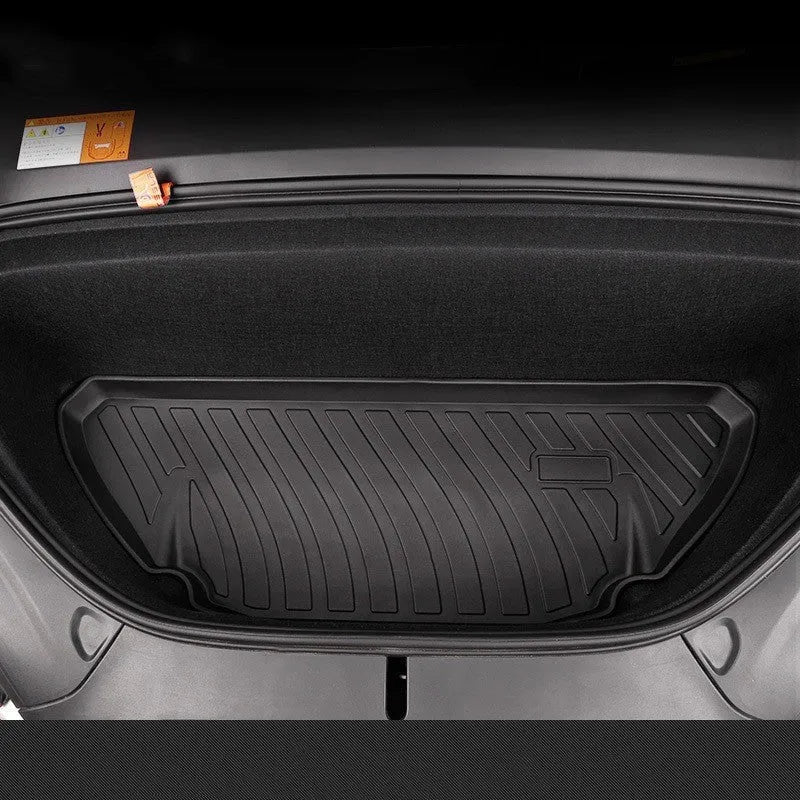 Rubber and TPE floor mat set for Tesla Model 3, Model Y, Model S, and Model X cars