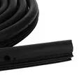 Black rubber sliding door seal for Toyota Hiace High Roof 2005 vehicles 5 metre length