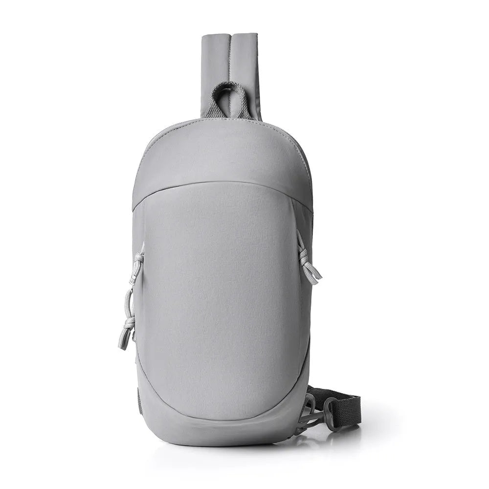 Girls outdoor nylon crossbody bag with mobile phone compartment in six colour options