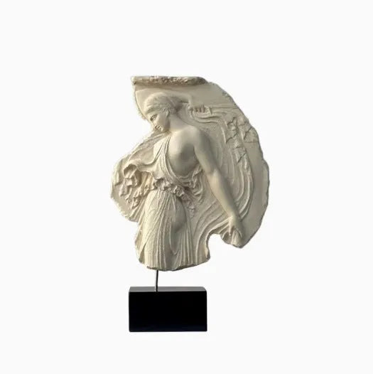 Italian-style wine goddess resin ornament modern simplicity design 35cm tall