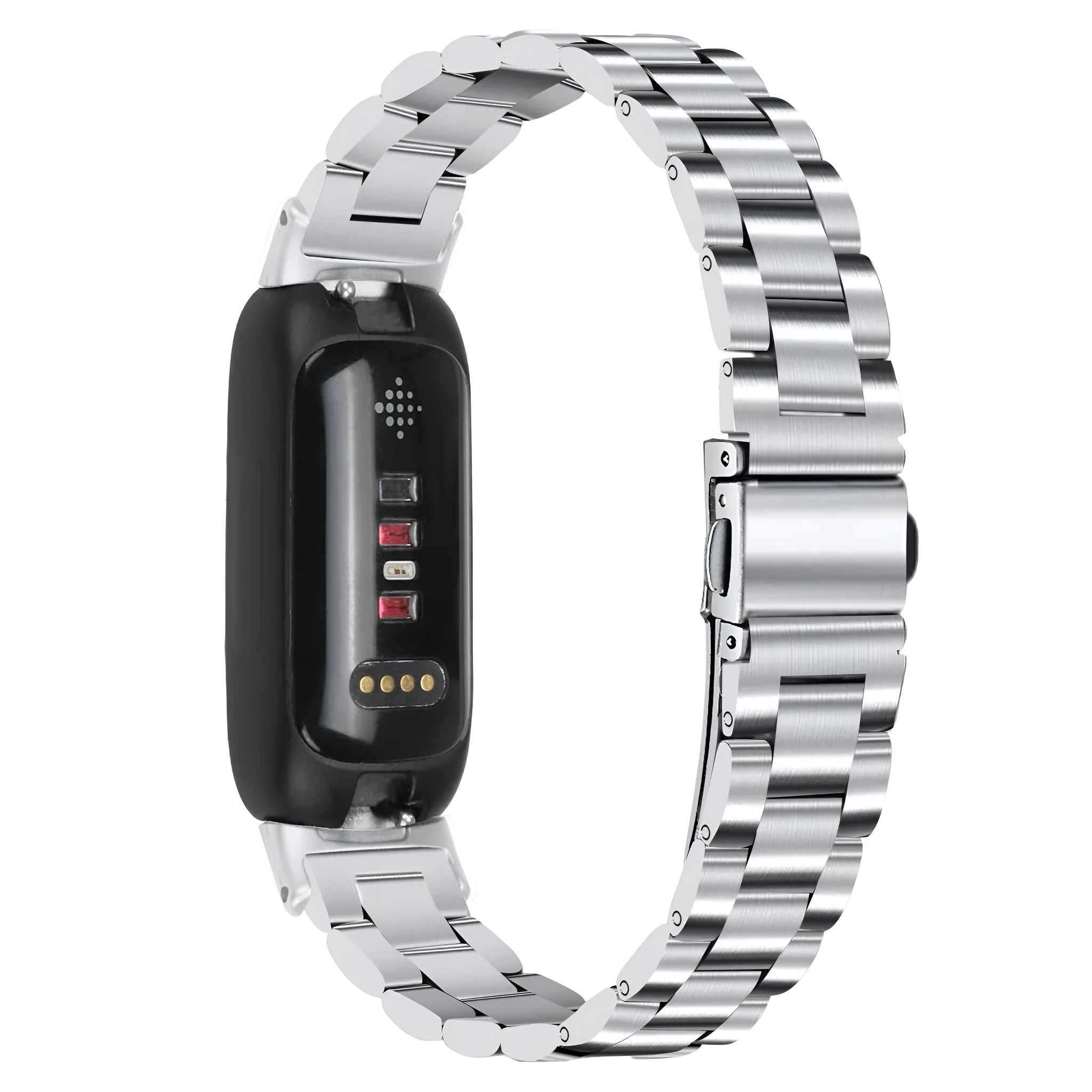 Huawei Inspire 3 stainless steel replacement watch strap in multiple colour options showing 12mm connector.