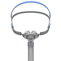 Ventilator nasal pillow mask accessory set with silicone cushion and thickened headband