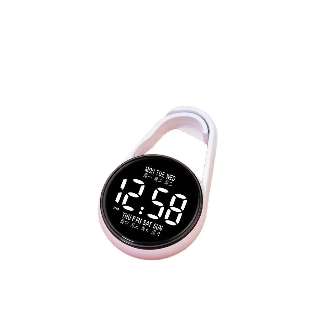 LED luminous electronic digital watch with waterproof plastic strap and multiple colour options