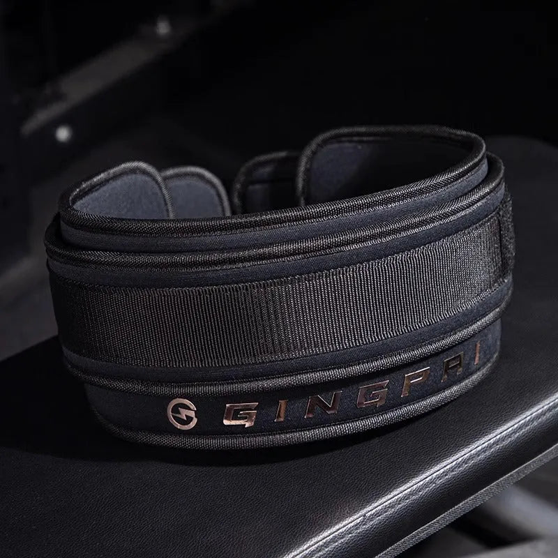 Weightlifting protection belt with abdominal band in multiple colour options for waist support during training