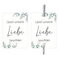 White card decorative label sheets for weddings, baptisms, and communions, 50 sheets per set with G45 design