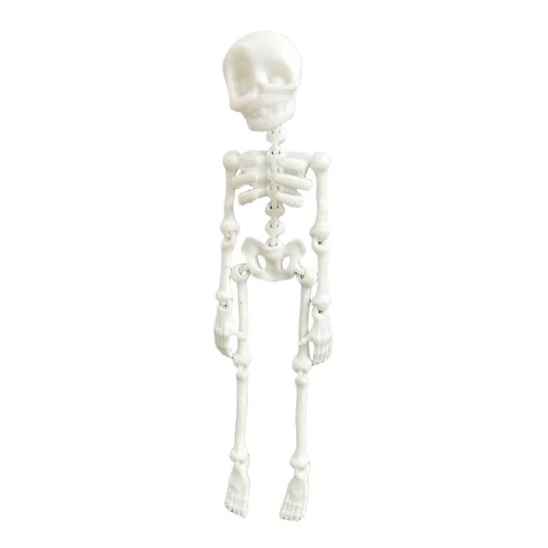 3D printed PLA skull refrigerator magnet ornament in modern art style, 18cm high