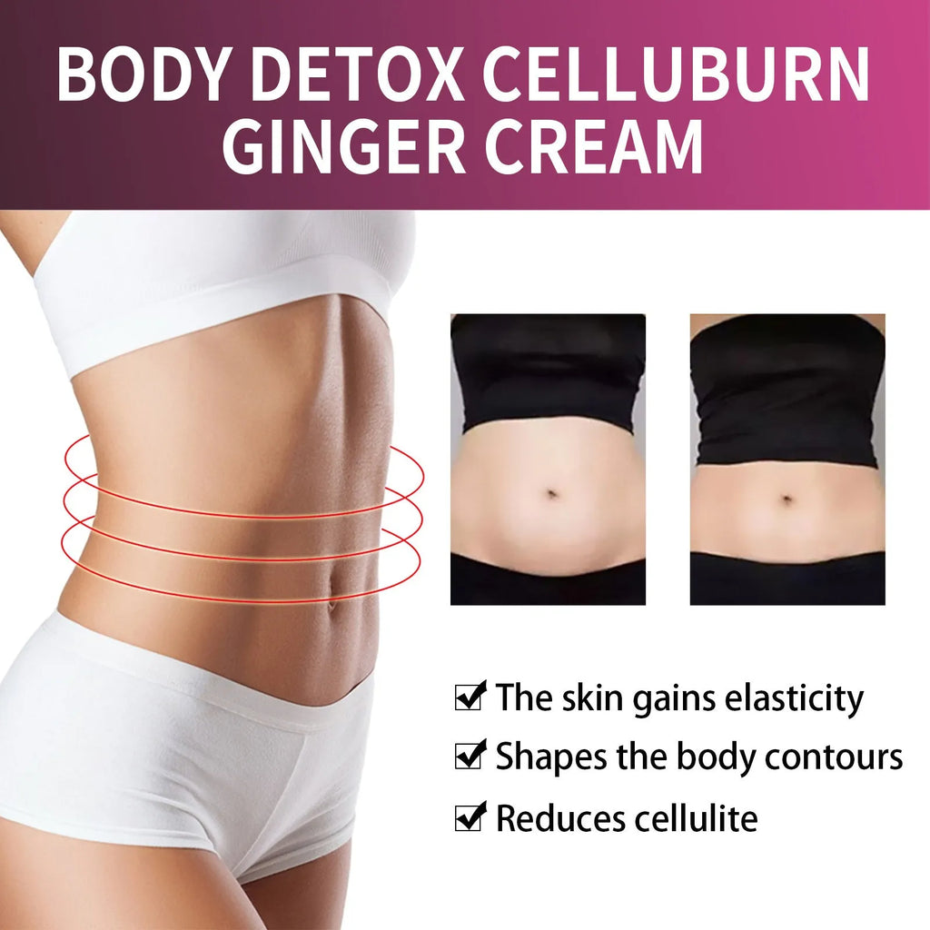 15g tube of Ginger Body Thigh Slimming Shaping Tightening Cream
