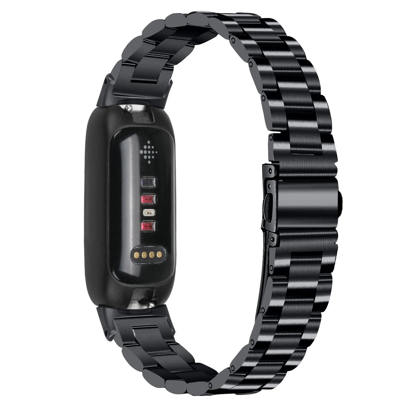 Huawei Inspire 3 stainless steel replacement watch strap in multiple colour options showing 12mm connector.
