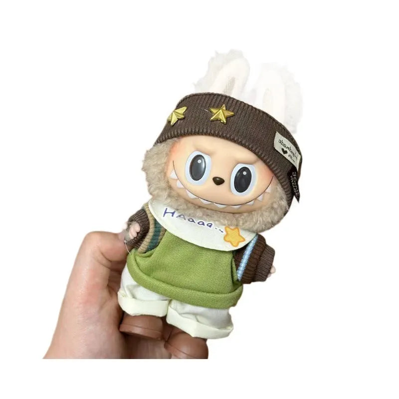 17cm vinyl figure clothing set in plastic material with multiple LBB style options
