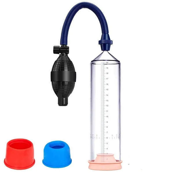 Male minimalist home exercise machine silicone cover accessory with plastic valve and components