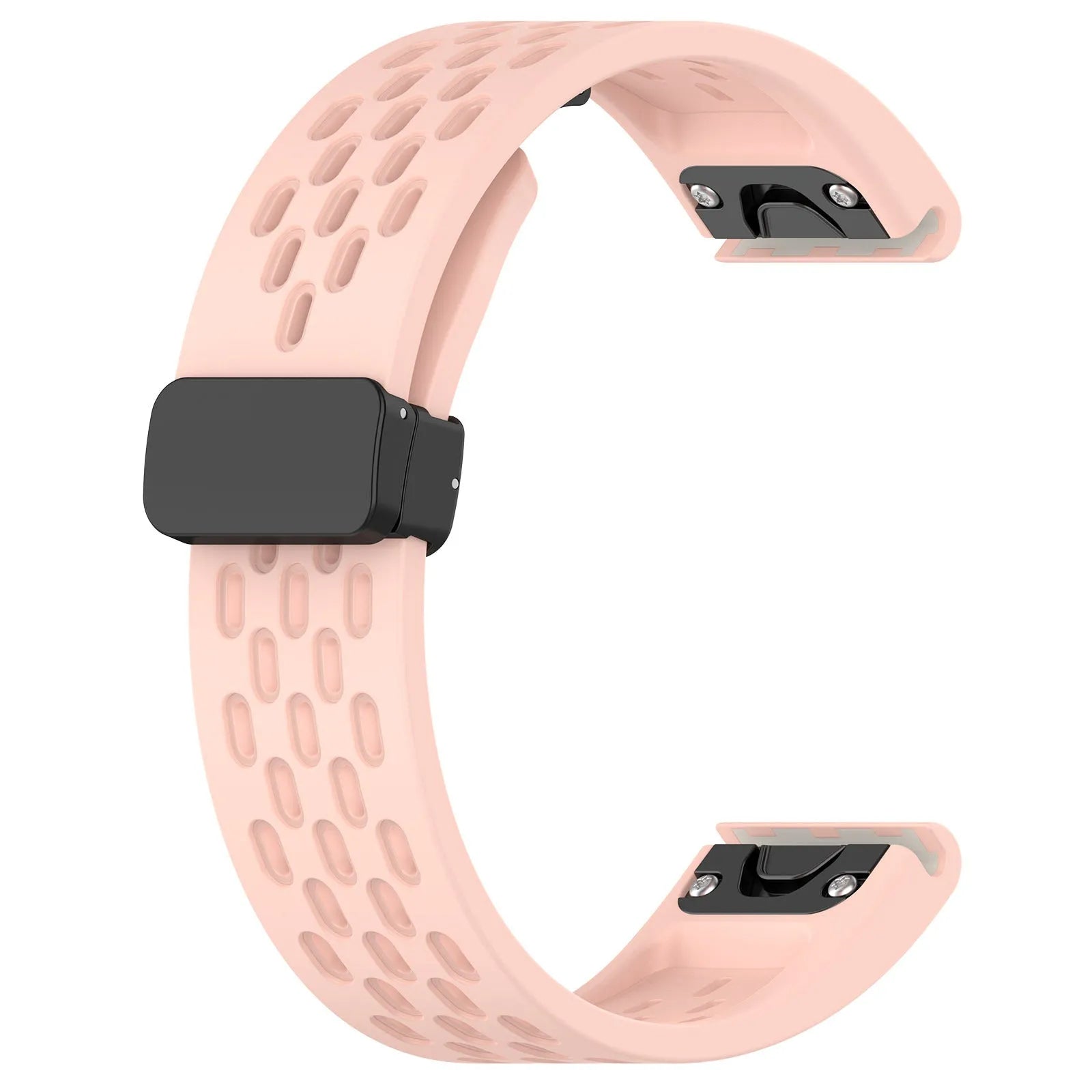 Quick release watch strap for Garmin Fenix 8 and 7 Pro in multiple colour options on a grey background.