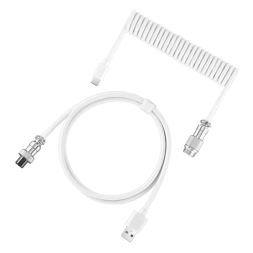 3m USB DIY data cable for mechanical keyboards, available in multiple colours including black and fluorescent green