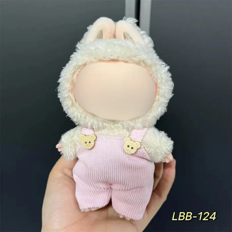 17cm vinyl figure clothing set in plastic material with multiple LBB style options