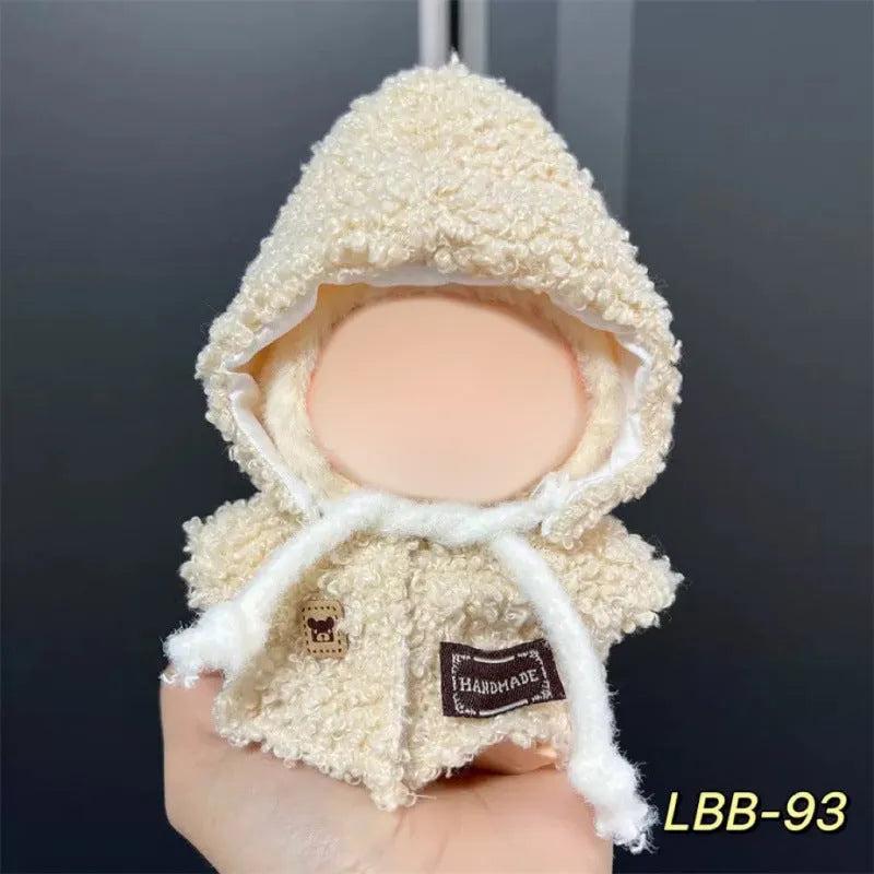 17cm vinyl figure clothing set in plastic material with multiple LBB style options