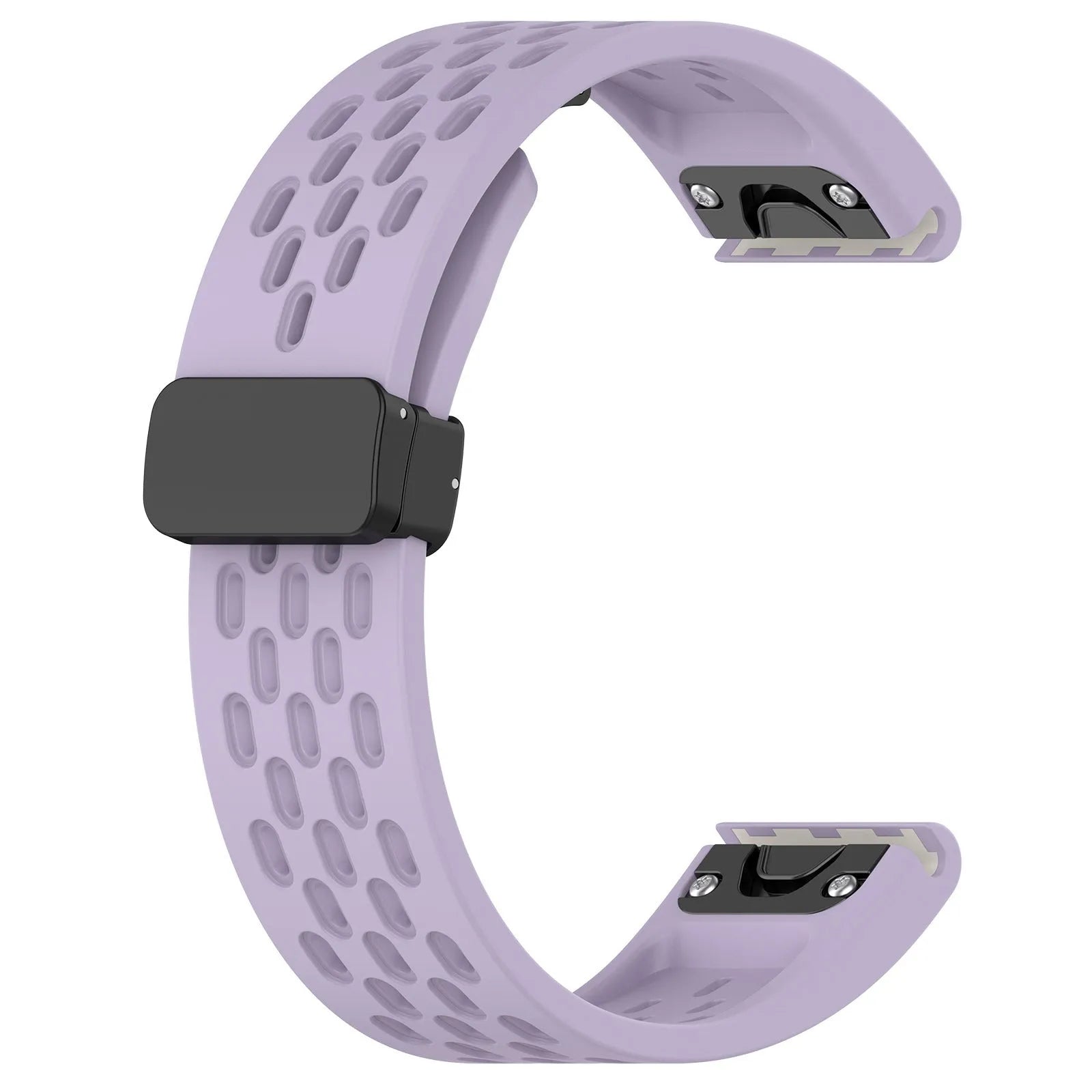 Quick release watch strap for Garmin Fenix 8 and 7 Pro in multiple colour options on a grey background.