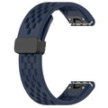 Quick release watch strap for Garmin Fenix 8 and 7 Pro in multiple colour options on a grey background.