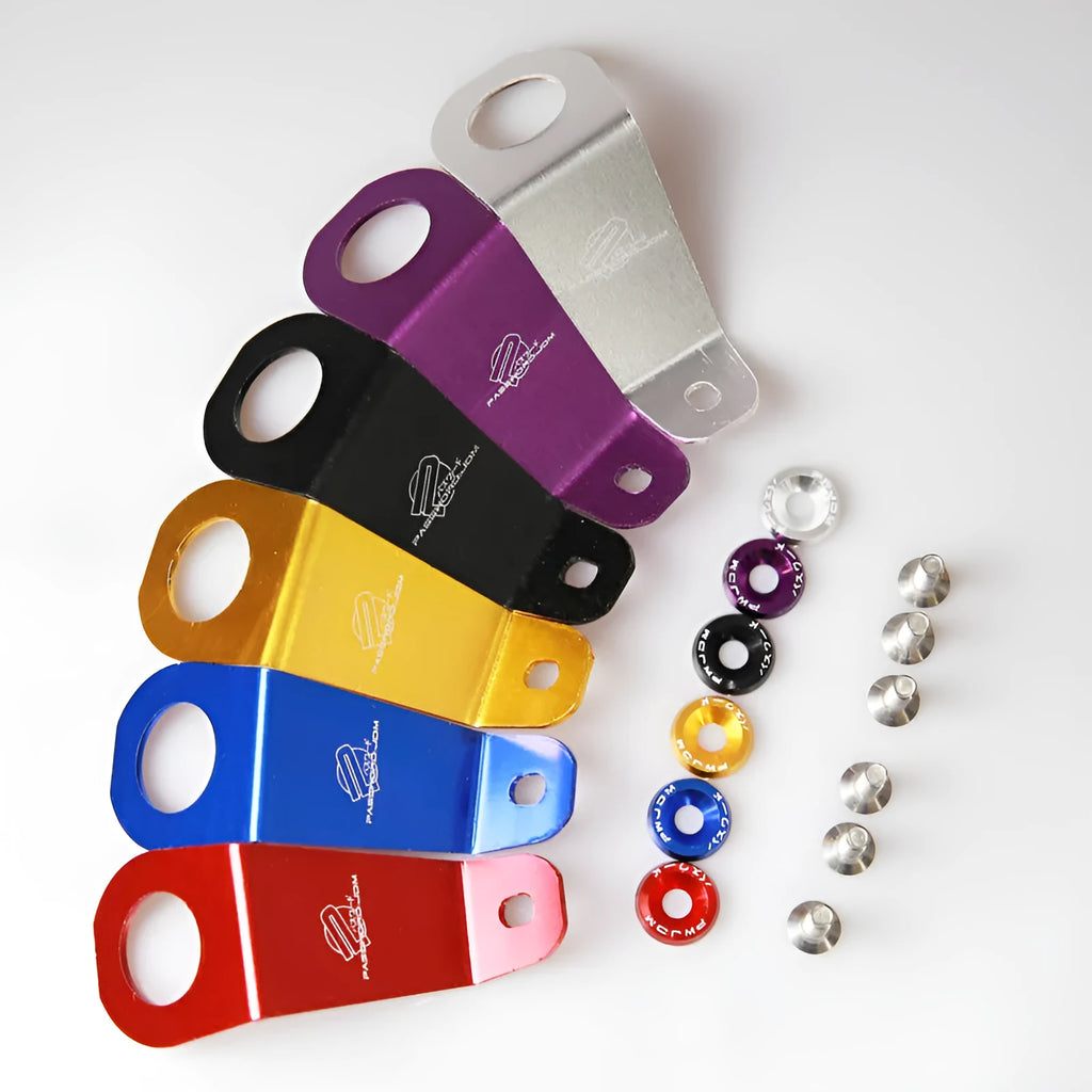 Anodised aluminium radiator bracket for Honda Civic EG models in six colour options