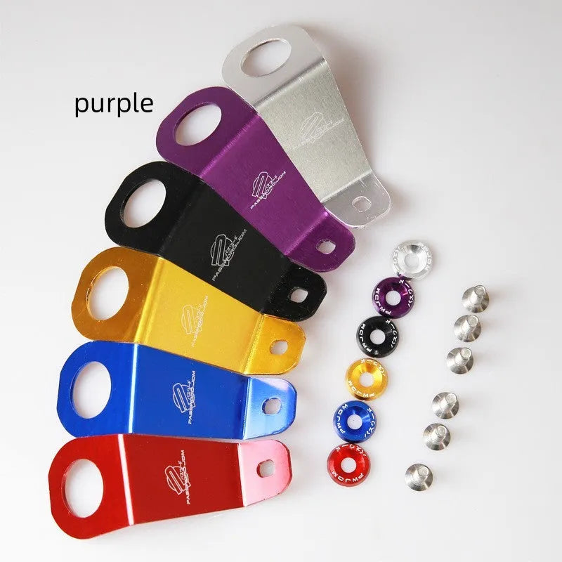 Anodised aluminium radiator bracket for Honda Civic EG models in six colour options