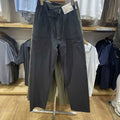 Men's stretch outdoor casual functional overalls in black, straight leg, bamboo fibre fabric