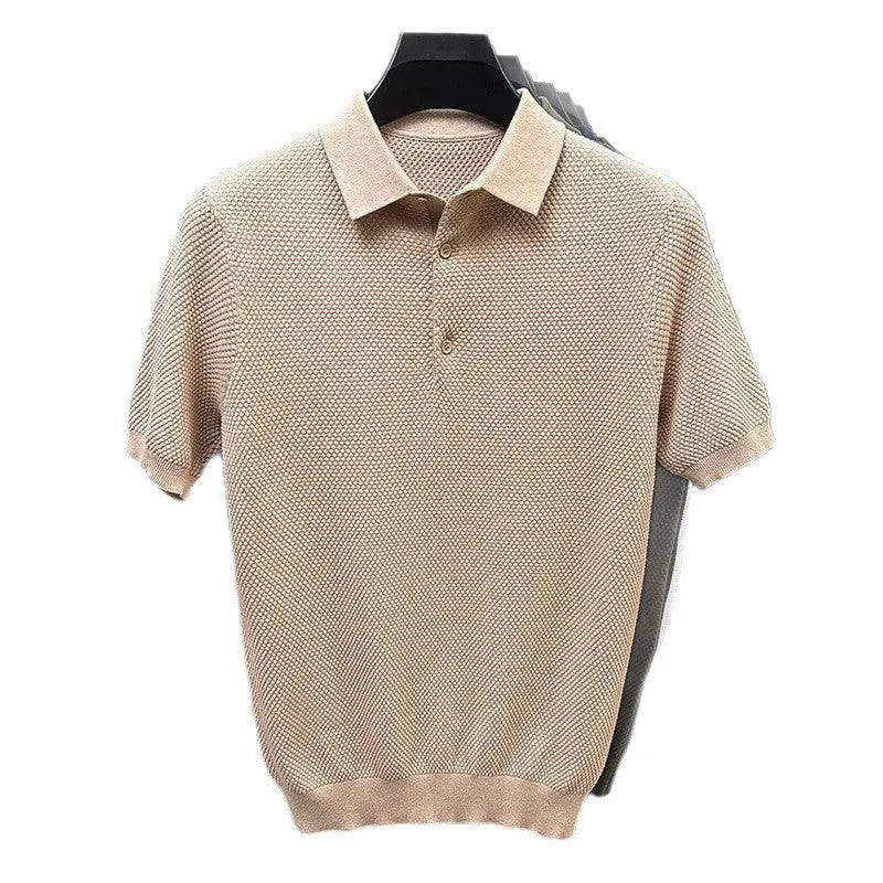Loose fit pure cotton short sleeve pullover sweater in multiple colours