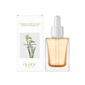 30ml bottle of brightening and firming facial oil with dropper applicator.