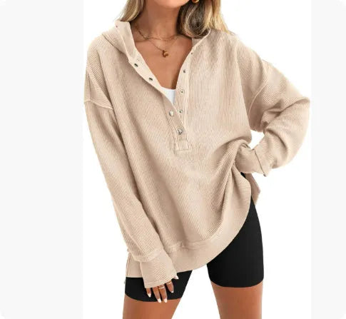Women's loose raglan sleeve pullover sweater in peacock green colour showing casual fit