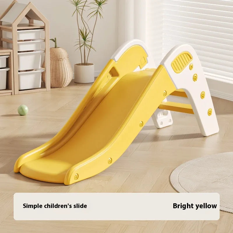 Small plastic baby slide in blue for children under three years old