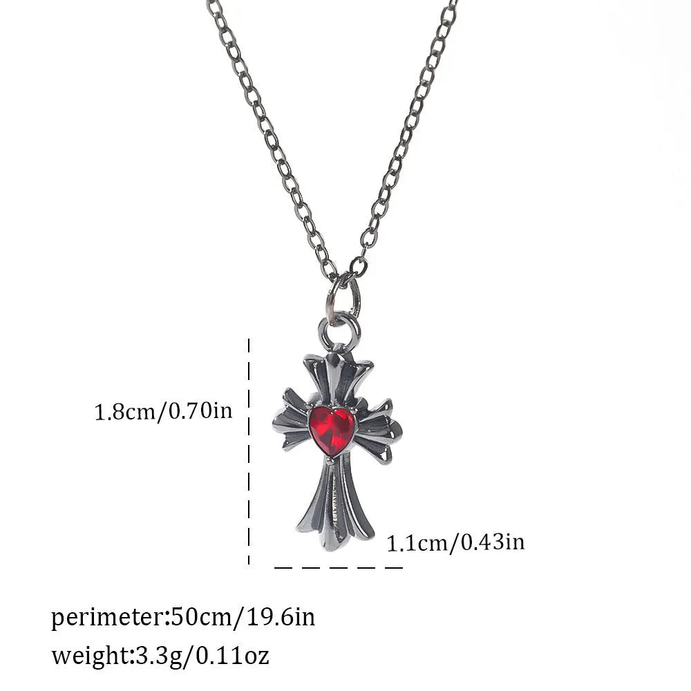 Halloween spider bat necklace with electroplated zinc alloy pendant showing gothic design options