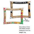 Christmas inflatable photo frame PVC prop for parties and photo booths