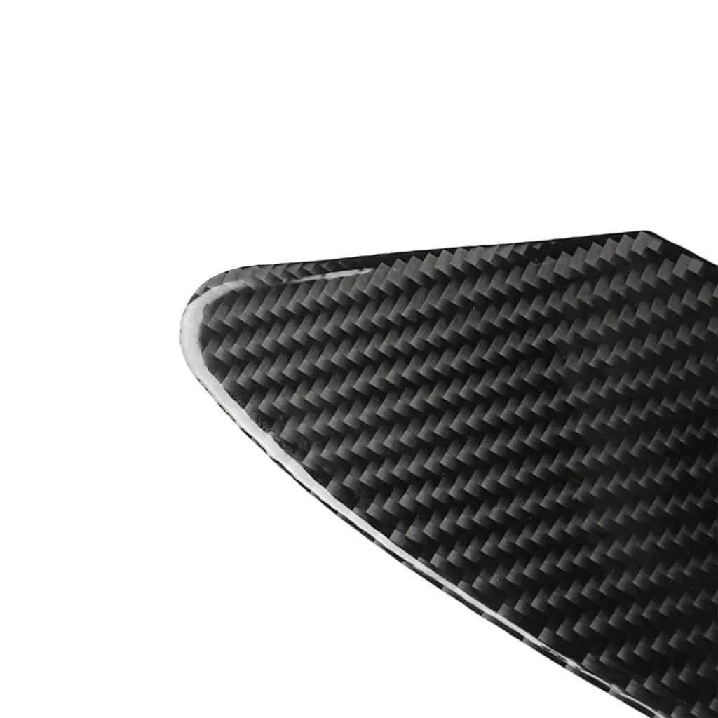 Carbon fibre texture sticker for covering a laptop charging port panel
