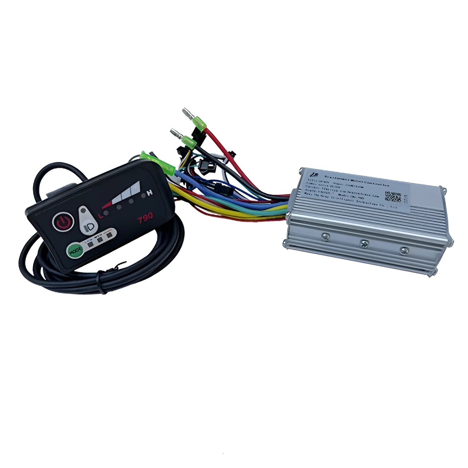 6-tube electric bicycle scooter controller measuring 9x5x3cm for 24V 36V 48V 250-350W systems