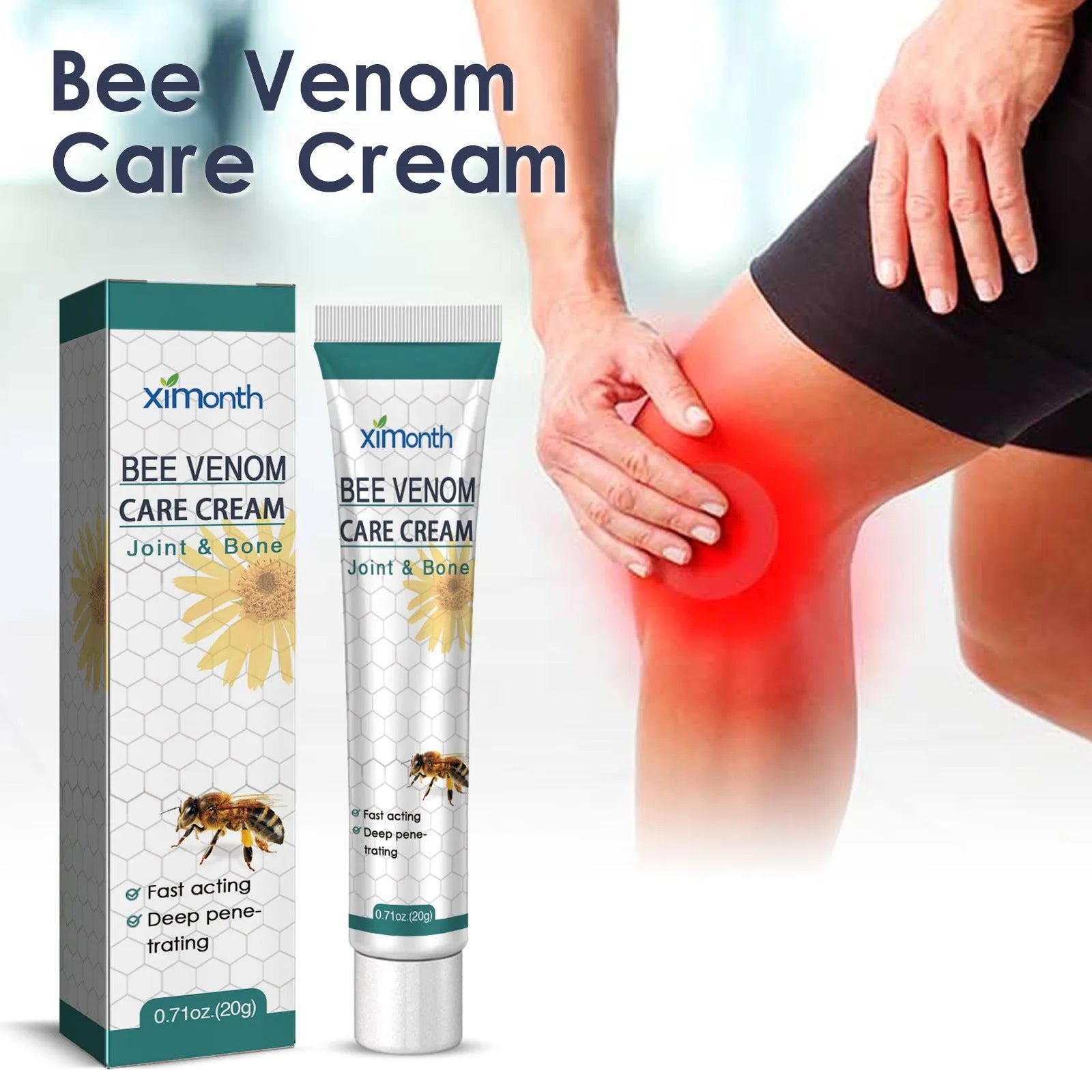 20g joint pain massage cream pot for arthritis relief and muscular stiffness