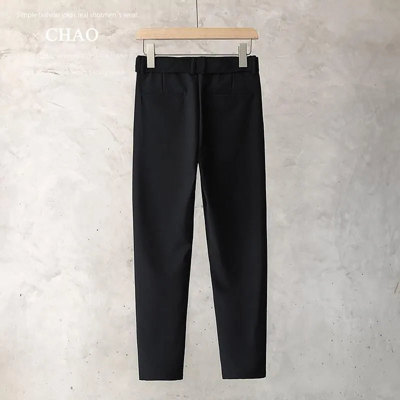 Boys slim straight wool trousers in tapered fit with straight leg opening available in multiple colours