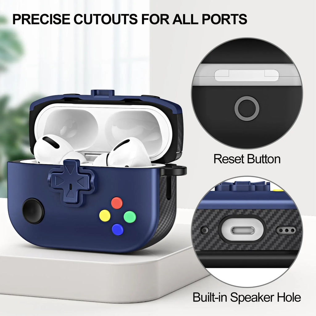 Frosted TPU PC protective cover for Apple AirPods, available in multiple colours, with all-inclusive design