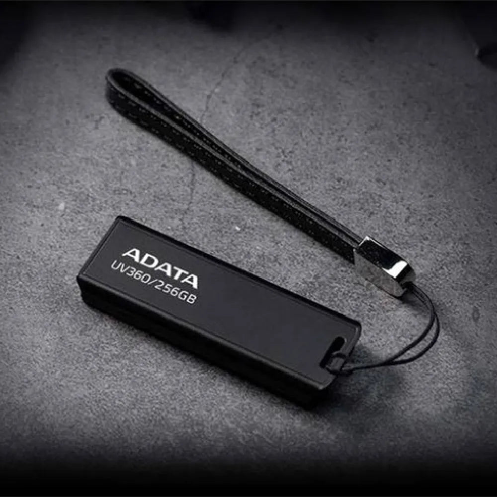 Black plastic car USB flash drive showing USB 3.2 Gen 1 connector with dimensions 53.3×17.9×7.4mm