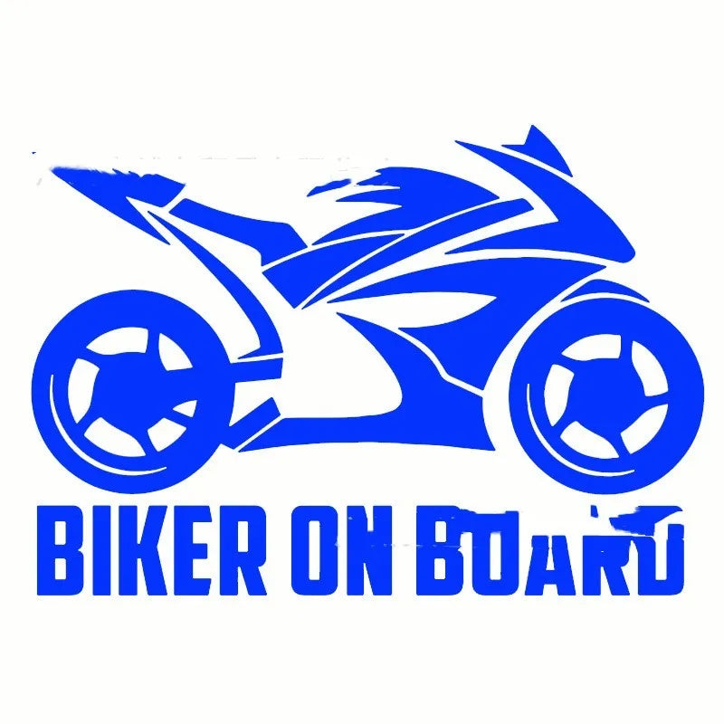 Motorcycle car reflective safety sticker in PET material showing colour options