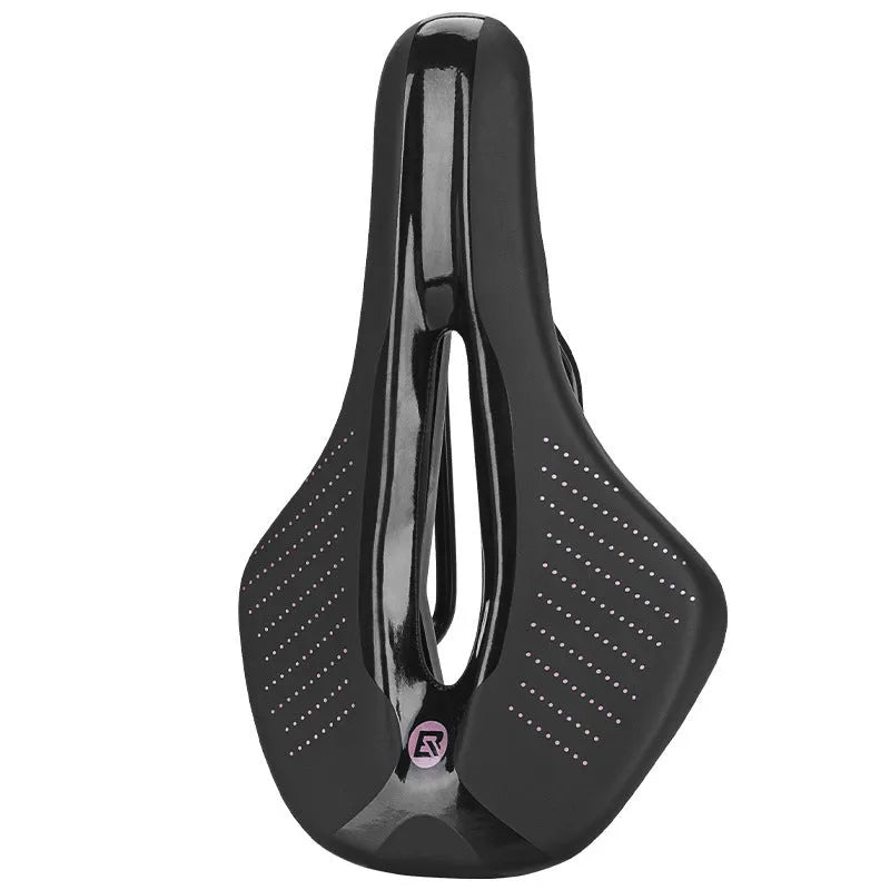 Mountain bike seat cushion in black or pink made from PU foam resin sponge, mid-size M